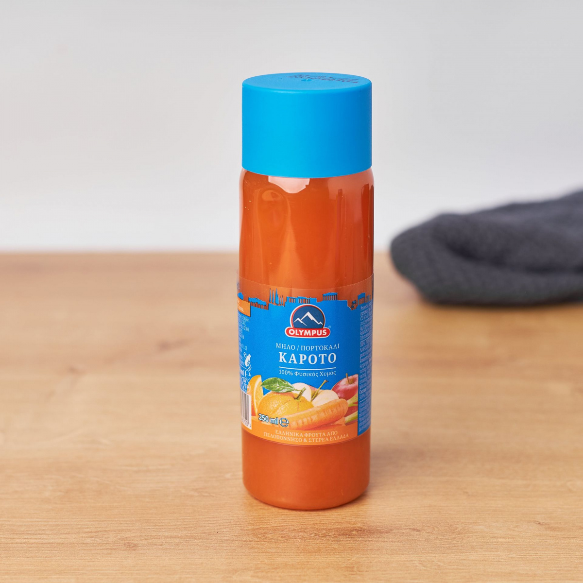 Natural carrot juice