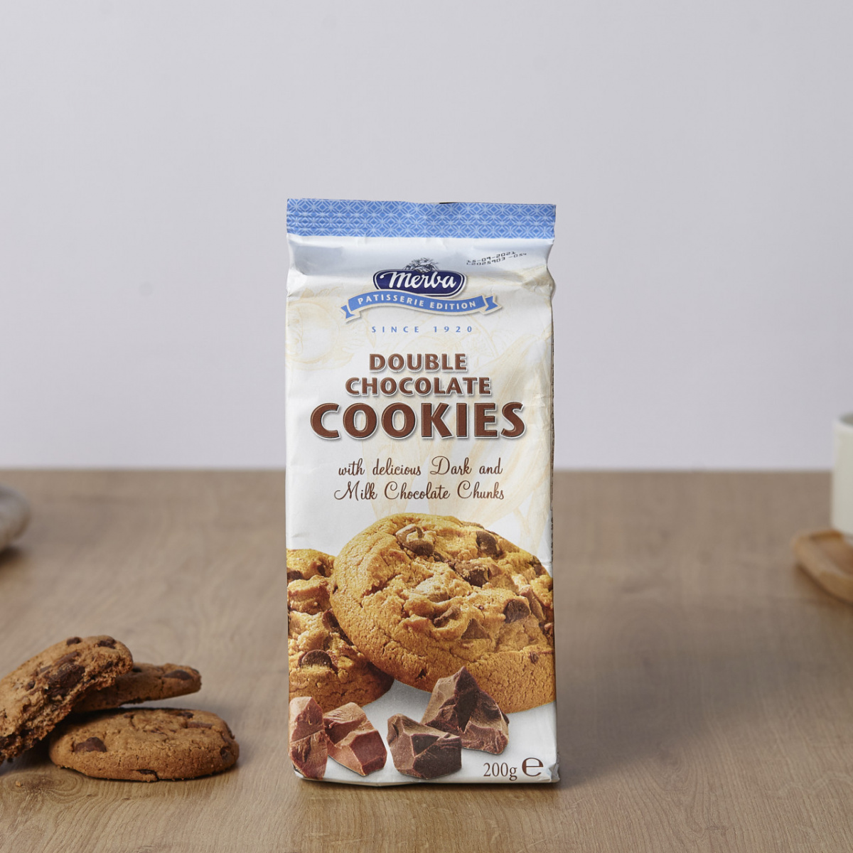 Merba Double chocolate cookies
