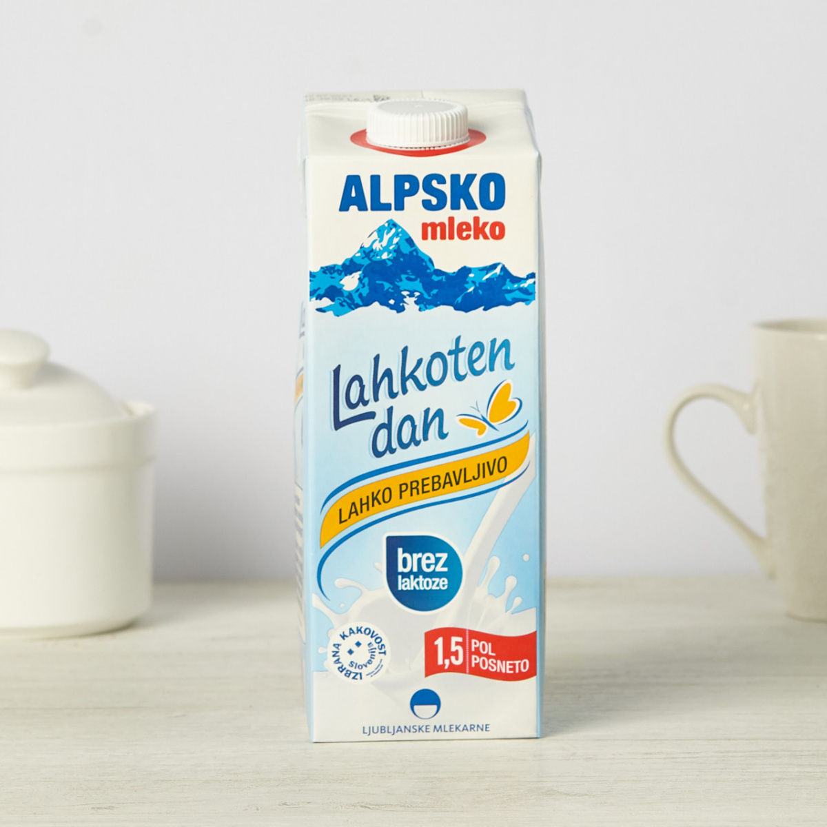 Кравјо млеко без лактоза 1,5% мм