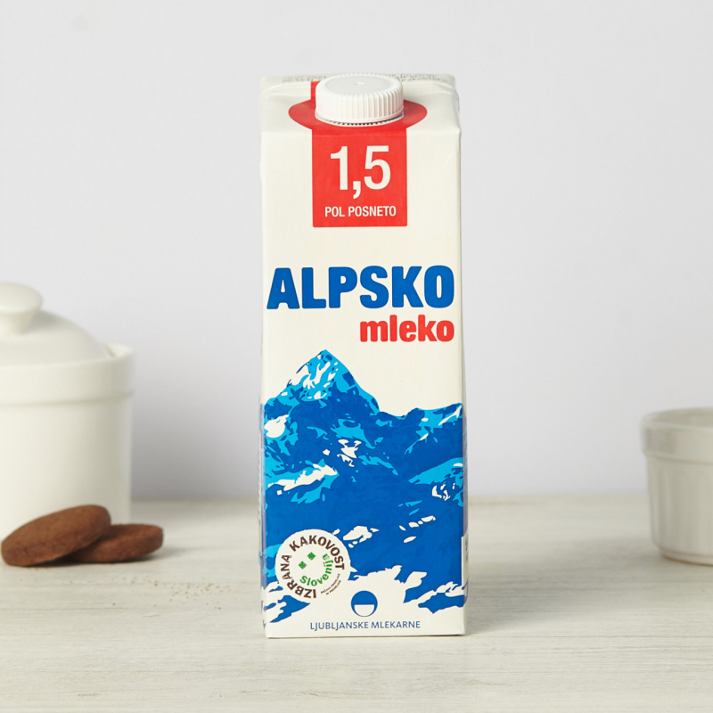 Кравјо млеко 1,5% мм