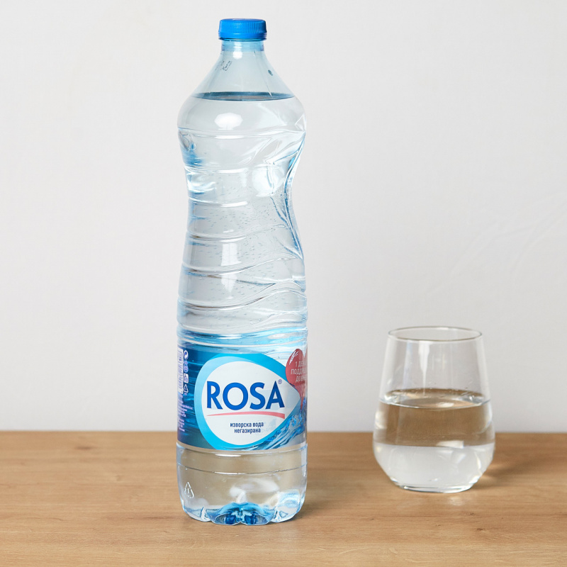 Минерална негазирана вода Rosa